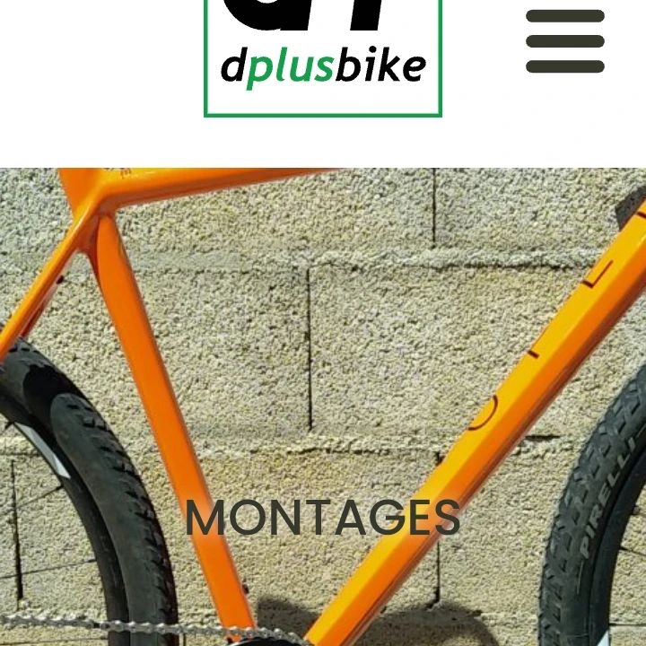 Nouveau site internet du magasin D+Bike